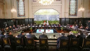 Acuerdo Nacional sesionará este lunes 29 de abril. Foto: Prensa Presidencia