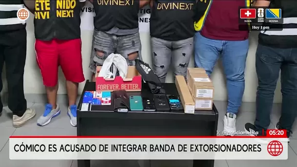 Acusan a cómico de integrar banda de extorsión. Foto: América Noticias Acusan a cómico de integrar banda de extorsión. Foto: América Noticias