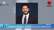 Acusan a economista Omar Azañedo por estafa millonaria