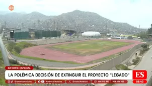 El adiós a Legado: ¿retroceso para el deporte peruano? Foto y video: América TV