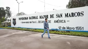 Universidad Nacional Mayor de San Marcos (UNMSM). Foto: Andina