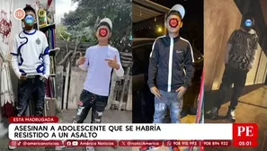 Asesinan a adolescente que se habría resistido a asalto en San Juan de Lurigancho. Foto y video: América Noticias