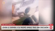 Adolescente es baleado por su amigo en San Juan de Miraflores