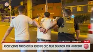 Adolescente implicado en robo de oro tiene denuncia por homicidio