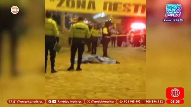 Adolescente muere a pedradas tras pelea en San Juan de Miraflores. Foto: América Noticias Adolescente muere a pedradas tras pelea en San Juan de Miraflores. Foto: América Noticias