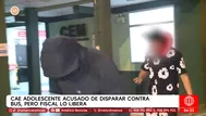 Adolescente que habría disparado a bus de Vipusa fue liberado