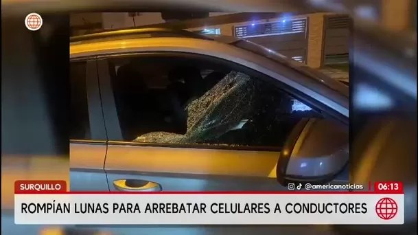 Menores rompían lunas de autos en Surquillo para robar celulares y fueron detenidos/ América Noticias Menores rompían lunas de autos en Surquillo para robar celulares y fueron detenidos/ América Noticias