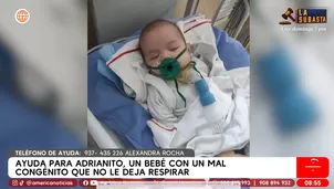 La familia de Adrianito vive una situación crítica desde el nacimiento del menor / Video: América Noticias