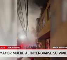 Adulta mayor muere tras incendiarse su vivienda en Chorrillos. Foto y video: América Noticias
