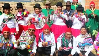 Los adultos mayores también expusieron danzas tradicionales. Foto: Andina