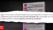 El ente regulador es SuSalud, quienes aún no tienen respuesta sobre este caso. Foto y video: América Noticias