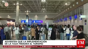Advierten que la implementación de la TUUA frenará el turismo. Foto y video: AN