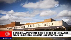 La obra proyecta dinamizar el turismo. Foto y video: América Noticias