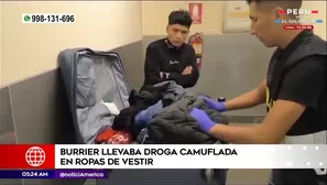 Burriers detenidos en Aeropuerto Jorge Chávez. Foto y video: América Noticias