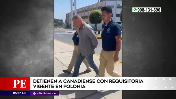 Captura en aeropuerto Jorge Chávez. Foto: América Noticias