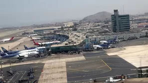 Aeropuerto internacional Jorge Ch&aacute;vez (Foto: ANDINA)