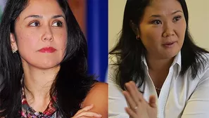 Nadine Heredia y Keiko Fujimori. Foto: Diario Correo