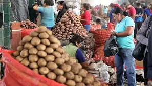 Caída de precios de la papa por sobreproducción desató paro agrario. Foto: Andina