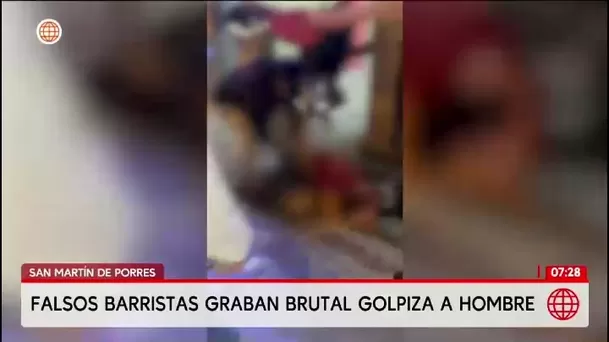 Un grupo de vándalos agredió salvajemente a un hombre en San Martín de Porres/ América Noticias Un grupo de vándalos agredió salvajemente a un hombre en San Martín de Porres/ América Noticias