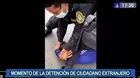 Agresión de venezolano a policía: Así fue detenido el sujeto