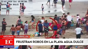 Playa Agua Dulce en Chorrillos