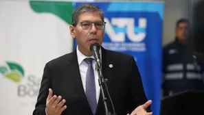 José Aguilar afirmó que la crisis del Metropolitano necesita medidas urgentes. Foto: Andina.