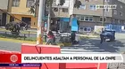 El Agustino: Delincuentes asaltan a personal de la ONPE