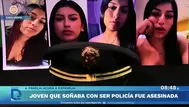 El Agustino: hallan calcinada a joven que soñaba con ser policía