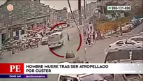 Accidente de tránsito en El Agustino. Foto y video: América Noticias