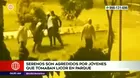 El Agustino: Jóvenes agreden a serenos