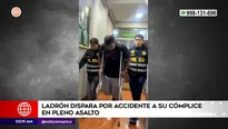 Ladrón disparó a su cómplice por accidente en El Agustino. Foto y video: América Noticias