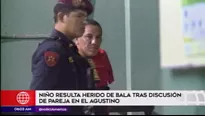 Sujeto autor del disparo en El Agustino. América Noticias