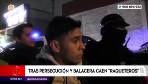 Policía detuvo a delincuentes. América Noticias