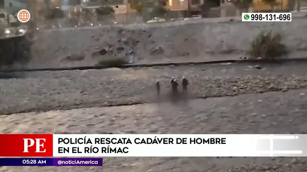 Rescatan cadáver de hombre en El Agustino. Foto: América Noticias