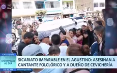 El Agustino: Sicarios asesinaron a cantante folclórico y a dueño de cevichería - Noticias de cevicherias
