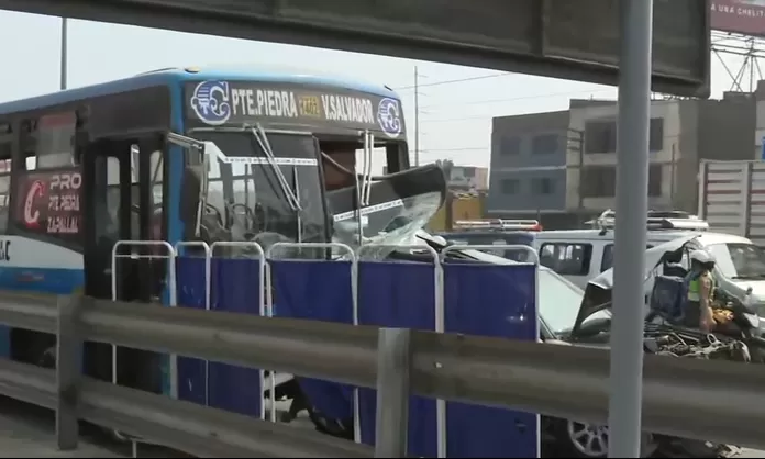 Triple choque deja un muerto y ocho heridos