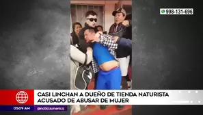 Hombre acusado de abusar de mujer en El Agustino. Foto y video: América Noticias