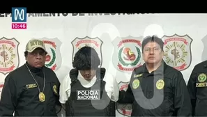 La Policía Nacional del Perú recibió en Paraguay a Erick Moreno alias El Monstruo tras su captura. / Video: Canal N