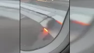 Jorge Chávez: Reportan fuego en el ala de un avión de LATAM antes del despegue
