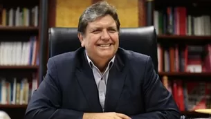 Alan García Pérez, expresidente de la República. Foto: Andina