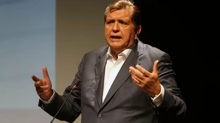 Alan García. Foto: Andina Alan García. Foto: Andina
