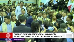 Los hijos del expresidente Alan García