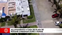 Allanaron casa de Roxanne Cheesman. Foto/Video: América Noticias