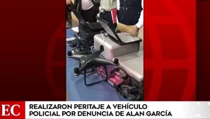 Se realizó para comprobar si los equipos hallados en el interior sirven para interceptación telefónica. Foto: captura de TV