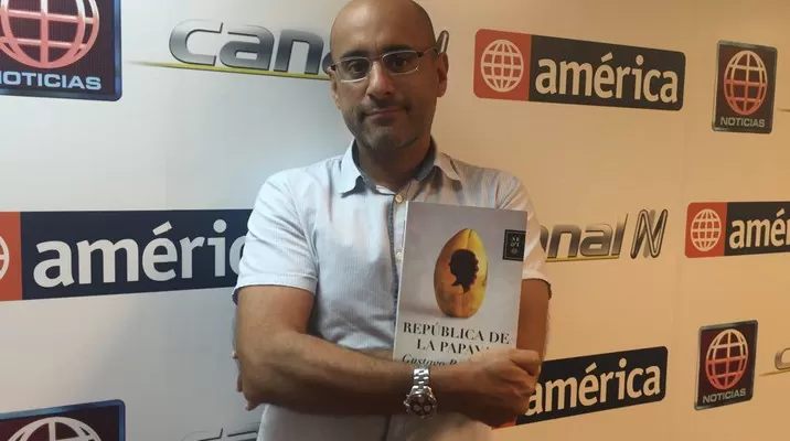 Gustavo Rodríguez, novelista y marketero político. (Foto: América Noticias) Gustavo Rodríguez, novelista y marketero político. (Foto: América Noticias)