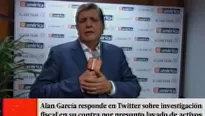 García se defiende en Twitter.