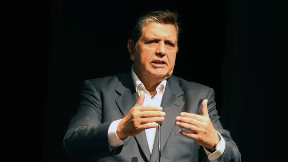 Ex presidente Alan García. Foto: Agencia Andina