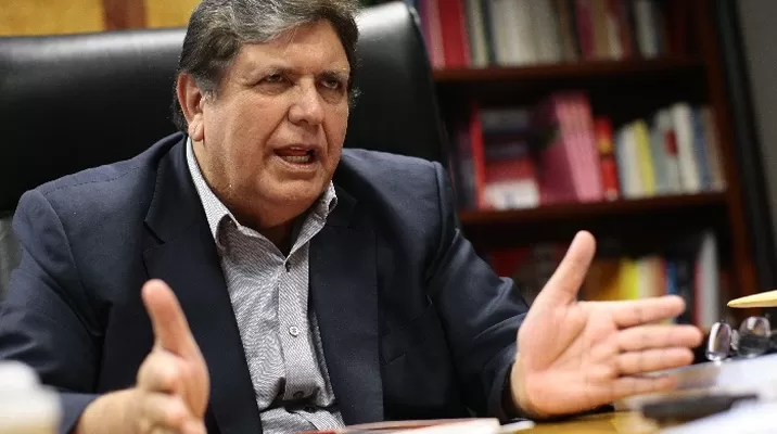 Alan García: El voto electrónico va a complicar más las elecciones Alan García: El voto electrónico va a complicar más las elecciones