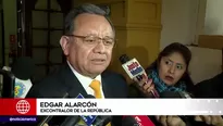 Edgar Alarcón, excontralor de la República.