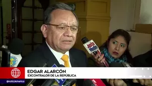 Edgar Alarcón, excontralor de la República.